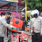 Foto: Polresta Sidoarjo, saat launching Posko Siaga Vaksin 24 Jam dan menyediakan kendaraan roda dua vaksinasi keliling pedesaan.