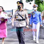 Foto: Kapolri, Jenderal Listyo Sigit Prabowo, saat menutup Pendidikan Dasar (Diksar) Integrasi Kemitraan Akademi TNI dan Akpol, di Akademi Militer Magelang, Jawa Tengah.