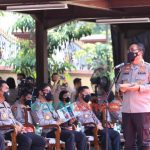 Foto: Kadiv Humas Polri Irjen Argo Yuwono, yang juga ketua panitia Bhayangkara Mural Festival, saat membuka Bhayangkara Mural Festival 2021.