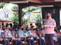 Foto: Kadiv Humas Polri Irjen Argo Yuwono, yang juga ketua panitia Bhayangkara Mural Festival, saat membuka Bhayangkara Mural Festival 2021.
