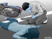 Ilustrasi kecelakaan (Foto: Edi Wahyono/detikcom)