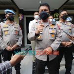 Foto: Kapolda Jatim, Irjen Pol Nico Afinta, memberikan pernyataan tegas bagi anggota yang melakukan pelanggaran.