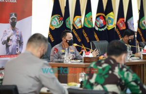 Kapolri Minta Forkopimda Sumut Lakukan Antisipasi Cegah Lonjakan Covid-19 Saat Nataru