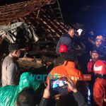Foto: Jajaran Forkopimda Kota Batu, saat meninjau langsung lokasi kejadian bencana alam banjir Bandang yang meluluh lantakkan rumah dan sawah milik masyarakat di Kecamatan Bumiaji.