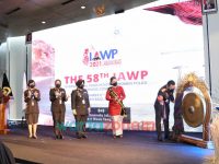 Foto: Kapolri, Jenderal Listyo Sigit Prabowo, saat membuka acara The 58 IAWP Training Conference di Labuan Bajo, Nusa Tenggara Timur (NTT).