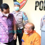 Foto: Polresta Banyuwangi saat merilis hasil ungkap tindak pidana Curat (pencurian dengan pemberatan) periode Nopember 2021.