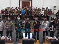 Foto: Polrestabes Surabaya menggelar FGD, memastikan keamanan dan ketertiban menjelang hari Natal tahun 2021 dan Tahun Baru 2022, di Gedung Bhara Daksa Polrestabes Surabaya.