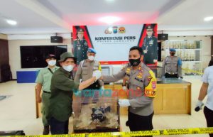 Belasan Satwa Dilindungi Berhasil Diamankan Polres Lumajang