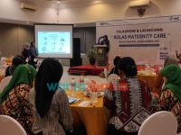 Foto: Talkshow dan Launching Maternity Care RSU Kaliwates Jember yang dihadiri oleh Ketua TP PKK Jember, Kasih Fajarini.