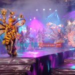 Foto: Event Jember Fashion Carnaval tahun 2021, yang digelar secara hybrid dan tertutup, bertempat di Aula Edelweis Hotel Cempaka Hill, Kecamatan Patrang, Jember.