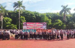 Polres Sumenep Terjunkan Ribuan Personil Amankan Jalannya Pilkades Serentak