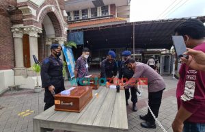 Jelang Natal dan Tahun Baru, Polrestabes Surabaya Gelar Simulasi Pengamanan Gereja