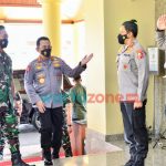 Foto: Panglima TNI Jenderal Andika Perkasa, saat menyambangi Kapolri Jenderal Listyo Sigit Prabowo di Mabes Polri.