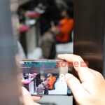 Foto: Tersangka tindak pidana perdagangan orang, saat menjalani pemeriksaan di ruang Unit III Renakta Subdit IV Ditreskrimum Polda Jatim.