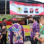 Foto: Kapolres Sumenep AKBP Rahman Wijaya, bersama jajaran Forkopimda saat meninjau pelaksanaan Pemilihan Kepala Desa Serentak Tahun 2021 Kabupaten Sumenep.