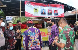 Pastikan Pilkades Lancar, Forkopimda Sumenep Tinjau TPS