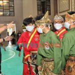 Foto: Kapolda Jatim, Irjen Pol Nico Afinta, saat upacara pembukaan turnamen Pencak Silat Remaja, Piala Kapolda Jatim, di gedung Mahameru Mapolda Jatim.
