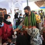 Foto: Kapolda Jatim, Irjen Pol Nico Afinta, saat melakukan pengecekan akselerasi vaksinasi yang digelar secara nasional dan serentak di seluruh Indonesia.