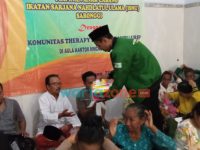 Foto: PAC ISNU Kecamatan Saronggi, Sumenep, saat menggelar Baksos, Therapy dan Pengobatan Gratis bagi warga.