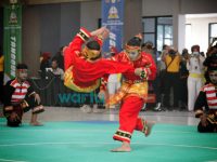 Foto: Gelaran turnamen Pencak Silat Remaja Piala Kapolda Jatim 2021.