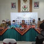 Foto: Press Conference Holistic Coffee Expo 2021 yang digelar di Kantor Puslitkoka Jl. Pb. Sudirman Kecamatan Patrang, Senin (29/11/2021).