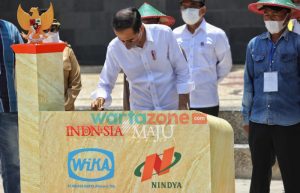 Presiden Jokowi Resmikan Bendungan Tugu dan Gongseng di Trenggalek