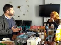 Foto: Rapat dengan CEO Entur Global Mr. Ali Cetin saat diskusi soal opportunity barang yang bisa dikirim ke Turki di tengah even Halal Expo 2021.