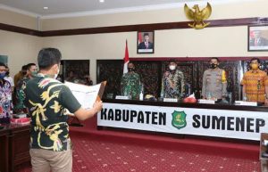 Deklarasi Damai, Bupati Sumenep Tekankan Para Calon Ciptakan Pilkades Aman dan Kondusif