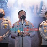 Foto: Kadiv Humas Polri Irjen Dedi Prasetyo di Bali, Jumat (3/12/2021).