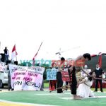 Foto: Polda Jatim, saat menggelar lomba orasi unjuk rasa, piala Kapolri 2021.