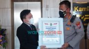 Foto: Polresta Sidoarjo meraih presisi Award dari Lemkapi.