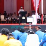 Foto: Kapolri, Jendral Listyo Sigit Prabowo saat membuka lomba orasi.