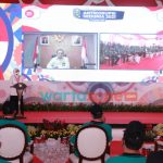 Foto: Forkopimda Jatim, saat memperingati hari anti Korupsi Sedunia (Hakordia) 2021, dengan mengusung tema "Satu Padu Bangun Budaya Anti Korupsi".