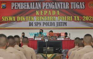 Kapolda Jatim Beri Motivasi Siswa Diktuk Bintara SPN Mojokerto