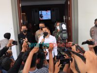 Foto: Walikota Surabaya Eri Cahyadi, usai melaksanakan pertemuan dengan tokoh agama hadapi pelaksanaan perayaan Natal dan Tahun Baru.