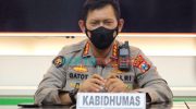 Foto: Kabid Humas Polda Jatim, Kombes Pol Gatot Repli Handoko saat merilis hasil identifikasi Jenazah korban bencana Awan Panas Guguran (APG) Gunung Semeru, di RSUD dr. Haryoto Lumajang.