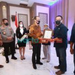 Foto: AMSI Jatim bekerjasama dengan Polda Jawa Timur, menggelar kolaborasi konten terpercaya dan komunikasi media era digital.