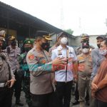 Foto: Kapolres Probolinggo bersama unsur Forkopimda meninjau Terminal Jorongan dan Stasiun Leces serta Pos Pantau di wilayah Kecamatan Leces.