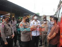 Foto: Kapolres Probolinggo bersama unsur Forkopimda meninjau Terminal Jorongan dan Stasiun Leces serta Pos Pantau di wilayah Kecamatan Leces.