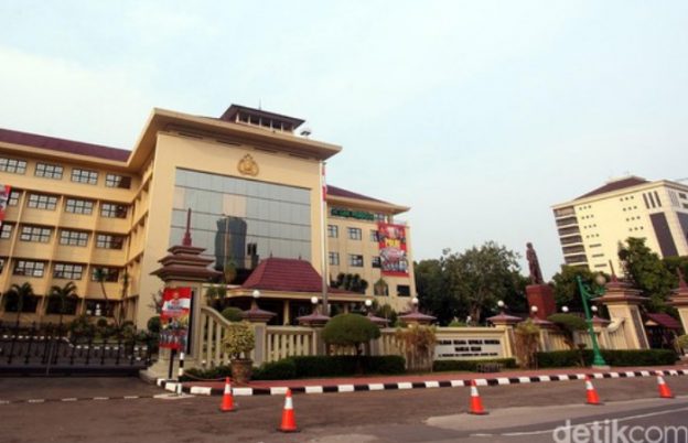 Foto: Gedung Mabes Polri (Rengga Sancaya/detikcom)