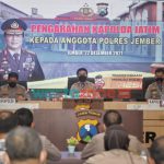 Foto: Kapolda Jatim saat peresmian Gedung Command Center dan Sentra Pelayanan Kepolisian Terpadu (SPKT) Polres Jember.