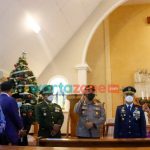 Foto: Kapolres Jombang, AKBP Moh Nurhidayat bersama unsur forkopimda meninjau Stasiun Kereta Api (KA) dan Gereja untuk mengecek situasi Kamtibmas dan penerapan protokol kesehatan.