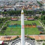 Foto: Forkopimda Jatim menggelar Apel Pasukan Operasi Lilin Semeru 2021, dalam rangka pengamanan jelang natal dan tahun baru (nataru) 2021-2022.