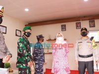 Foto: Pos Pelayanan Natal 2021 dan Tahun Baru 2022 Polresta Banyuwangi di Pelabuhan ASDP Ketapang.