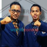 Foto: Paslon Presiden dan Wakil Presiden Mahasiswa No. urut 01 Rozakki Muchtar dan Achmad Jainudin Ridwan.