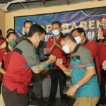 Foto: Kapolda Jatim menggelar Ngopi Bareng Bersama Media (Piramida), di Lapangan Tembak Mapolda Jatim.