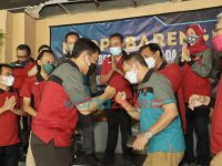 Foto: Kapolda Jatim menggelar Ngopi Bareng Bersama Media (Piramida), di Lapangan Tembak Mapolda Jatim.