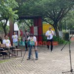 Foto: Lomba mural untuk memberikan ruang kebebasan berekspresi terhadap masyarakat. Kali ini, acara itu bertajuk 'Safari Bhayangkara Mural 2021'.