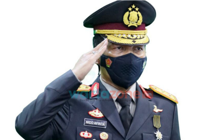 Foto: Kapolda Jatim Irjen Pol Nico Afinta, mendapat anugrah Bintang Bhayangkara Pratama dari Presiden RI Ir. Joko Widodo.