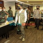 Foto: Forkopimda Jawa Timur, menggelar rapat koordinasi kesiapan penanganan kedatangan Pelaku perjalanan luar negeri (PPLN) baik PMI dan Non PMI.